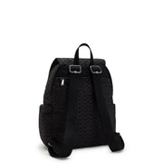 حقيبة ظهر صغيرة مع أحزمة قابلة للتعديل من KIPLING حقيبة ظهر صغيرة بأحزمة قابلة للتعديل للإناث Emb City Zip S - I5634-K59