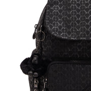 حقيبة ظهر صغيرة مع أحزمة قابلة للتعديل من KIPLING حقيبة ظهر صغيرة بأحزمة قابلة للتعديل للإناث Emb City Zip S - I5634-K59