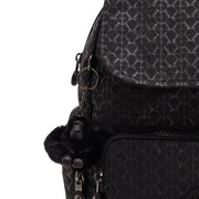 حقيبة ظهر صغيرة KIPLING مع أحزمة قابلة للتعديل أنثى التوقيع Emb City Zip S