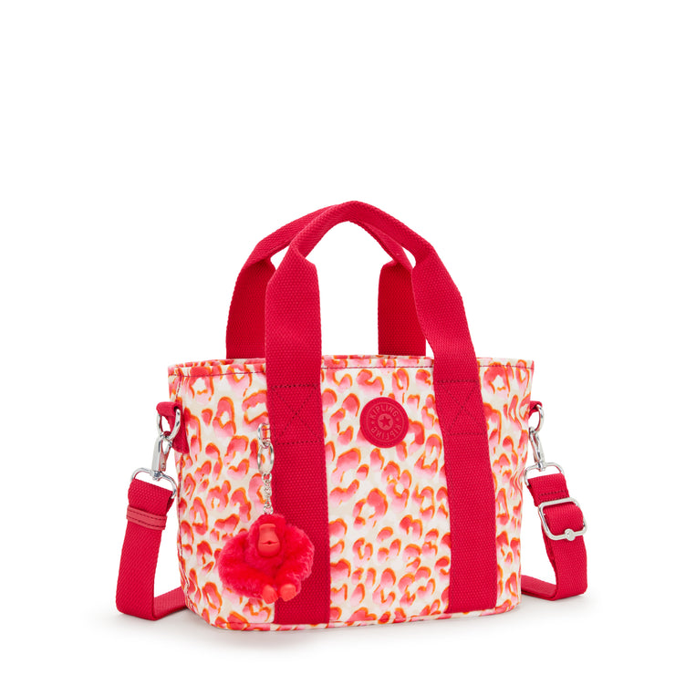 حقيبة كتف صغيرة من KIPLING (مع حزام كتف قابل للإزالة) أنثى الفهد اللاتيني مينتا، I5647-6LX