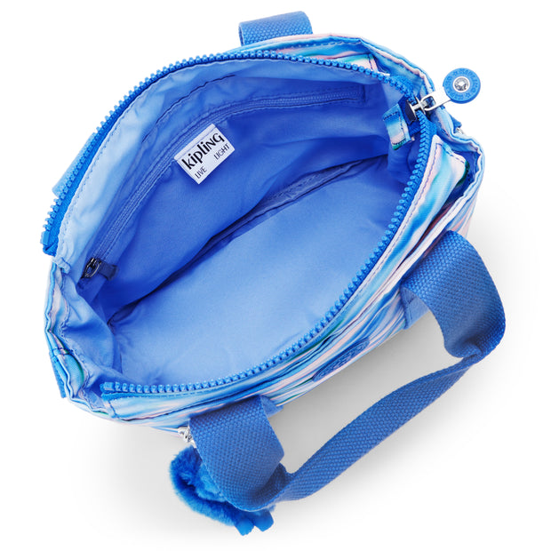 KIPLING حقيبة كتف صغيرة (مع حزام كتف قابل للإزالة) أنثى النعناع الأزرق المخفف