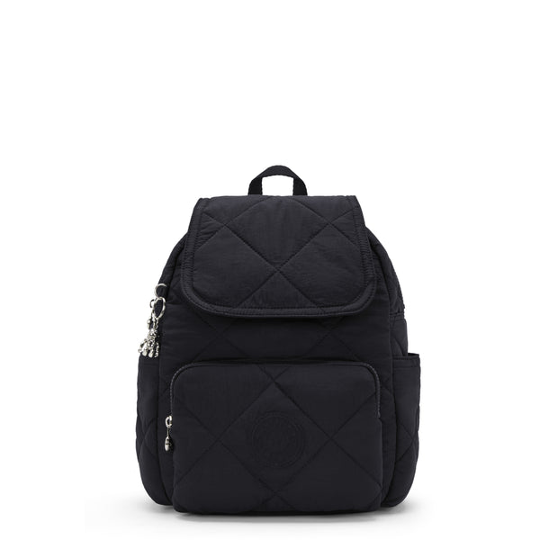 KIPLING حقيبة ظهر صغيرة أنثى كوزميك بلاك كيو إل سيتي باك إس