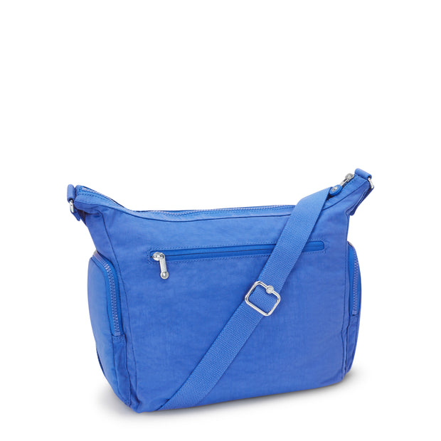 حقيبة كروس كبيرة من KIPLING مع أحزمة قابلة للتعديل غير مستخدمة هافانا بلو جاب