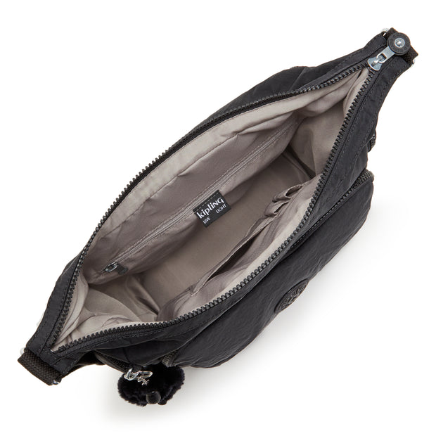 حقيبة كروس كبيرة KIPLING مع أحزمة قابلة للتعديل أنثى سوداء نوير غاب