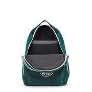 KIPLING حقيبة ظهر كبيرة للجنسين خمر الأخضر كورتيس XL