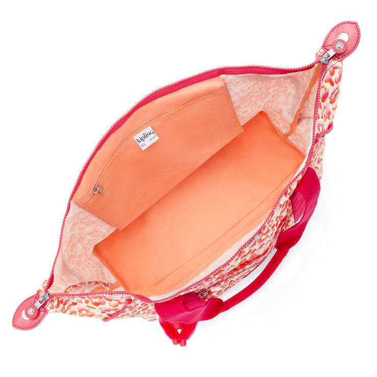 حقيبة KIPLING كبيرة الحجم حقيبة يد أنثى الفهد اللاتيني M - I6004-6LX