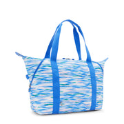حقيبة KIPLING كبيرة الحجم أنثى مخففة باللون الأزرق المخفف فن M - I6004-TX9