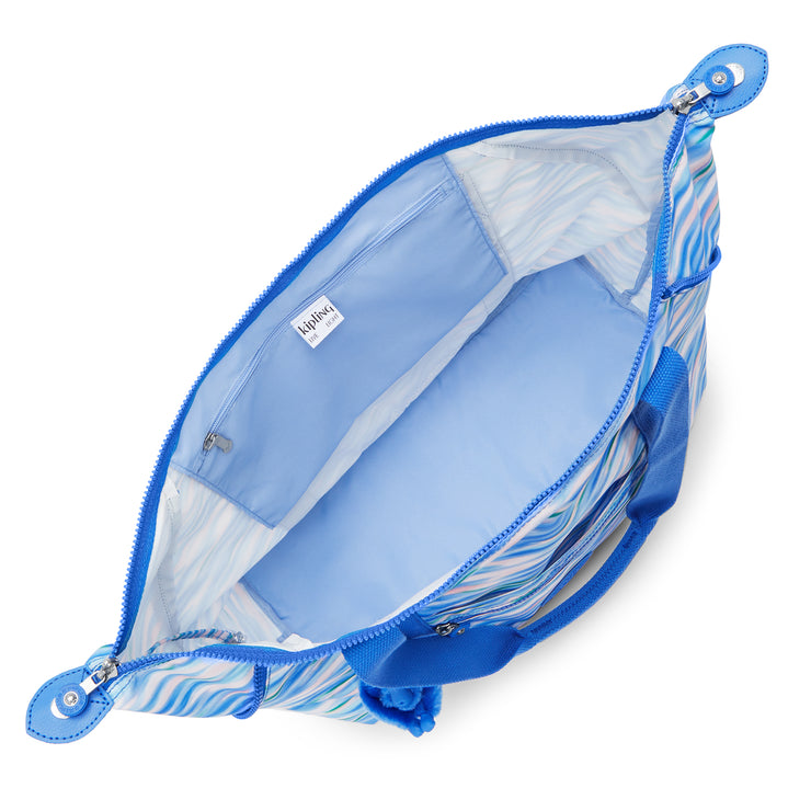 حقيبة KIPLING كبيرة الحجم أنثى مخففة باللون الأزرق المخفف فن M - I6004-TX9