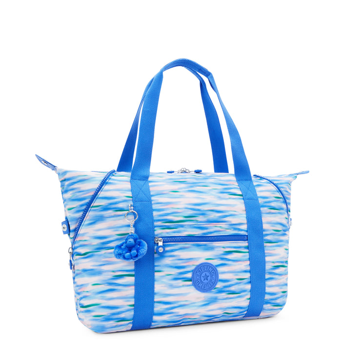 حقيبة KIPLING كبيرة الحجم أنثى مخففة باللون الأزرق المخفف فن M - I6004-TX9