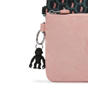 Kipling 2 الحقائب أنثى 3D K الوردي الثنائي الحقيبة