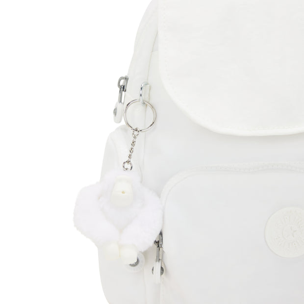 حقيبة ظهر صغيرة KIPLING مع أحزمة قابلة للتعديل أنثى مدينة المرمر النقية الرمز البريدي البسيطة