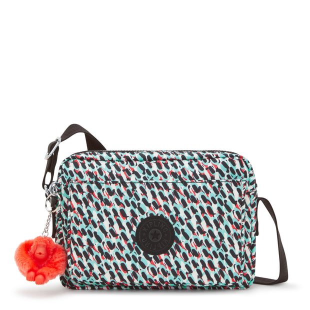 KIPLING متوسطة كروس بودي أنثى مجردة طباعة أبانو م