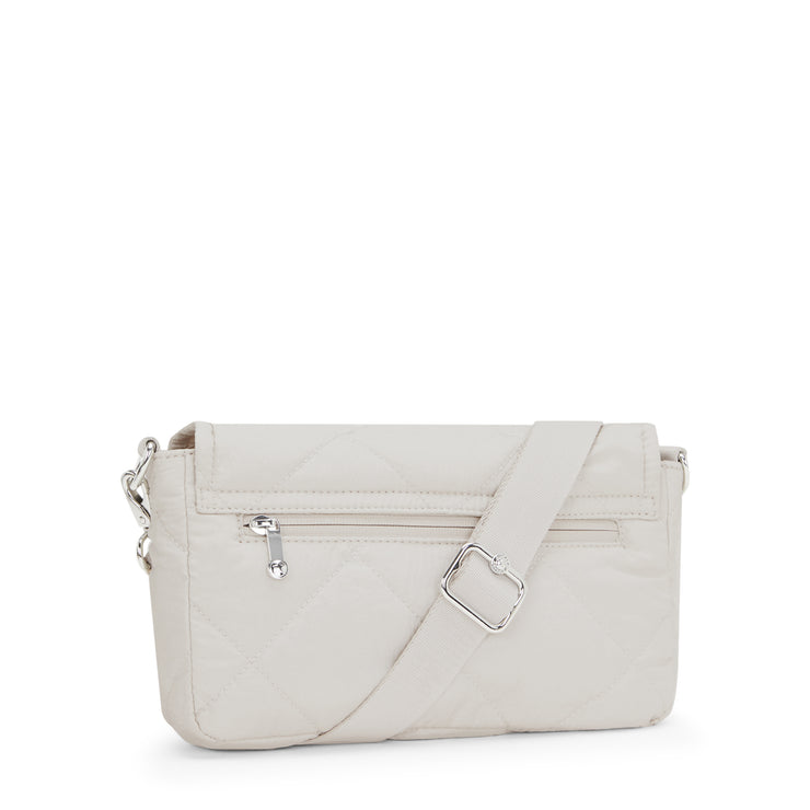 حقيبة كتف صغيرة من KIPLING (مع حزام قابل للإزالة) أنثى بيج هوائي بيج Ql Aras - I6250-CH2