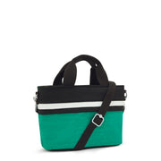 حقيبة كتف صغيرة من KIPLING (مع حزام كتف قابل للإزالة) أنثى Deep G أسود بل مينتا - I6370-6NT