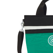 حقيبة كتف صغيرة من KIPLING (مع حزام كتف قابل للإزالة) أنثى Deep G أسود بل مينتا - I6370-6NT