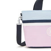 حقيبة كتف صغيرة من KIPLING (مع حزام كتف قابل للإزالة) أنثى L وردي أزرق بل مينتا - I6370-9KR