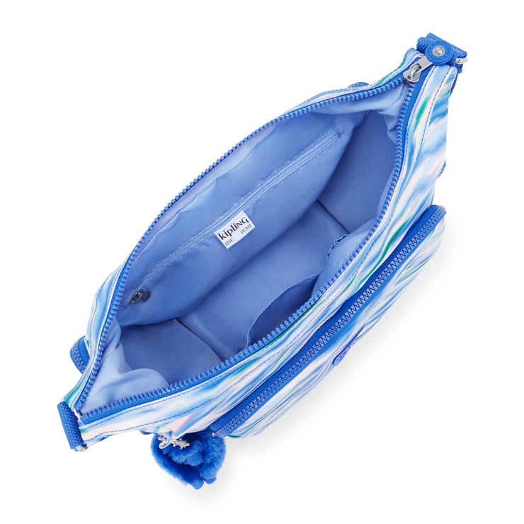 حقيبة KIPLING كروس كبيرة مع أحزمة قابلة للتعديل أنثى أزرق مخفف جاب - I6525-TX9