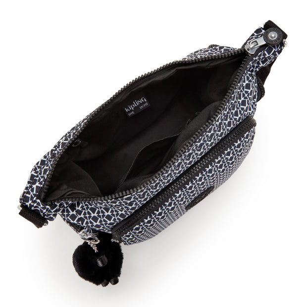 حقيبة KIPLING كروس متوسطة الحجم بأحزمة قابلة للتعديل مطبوع عليها توقيع أنثى Gabb S - I6607-DD2