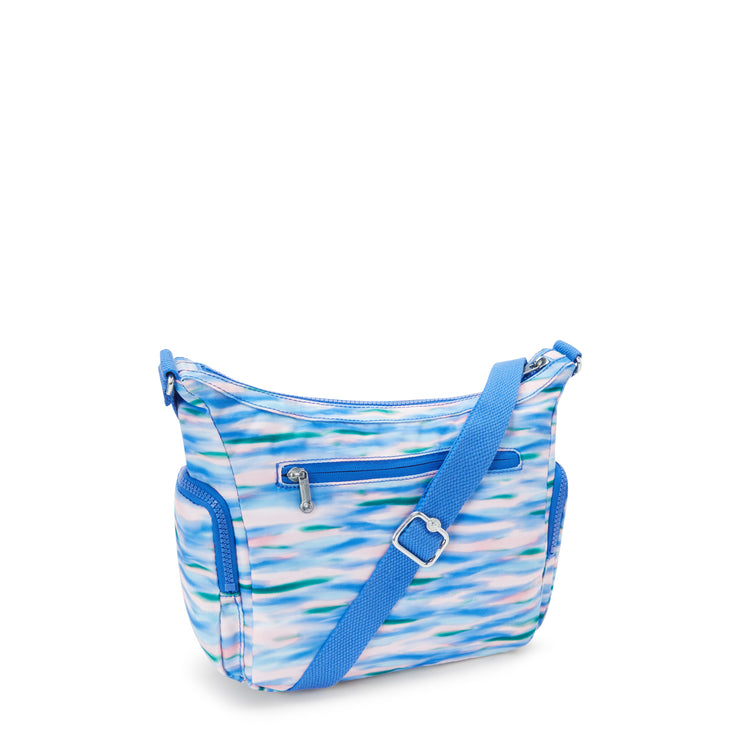 حقيبة KIPLING كروس متوسطة الحجم مع أحزمة قابلة للتعديل أنثى أزرق مخفف Gabb S - I6607-TX9