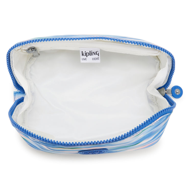حقيبة أدوات الزينة الصغيرة ذات الجيوب الأنثوية من KIPLING باللون الأزرق المخفف Mirko S - I6753-TX9