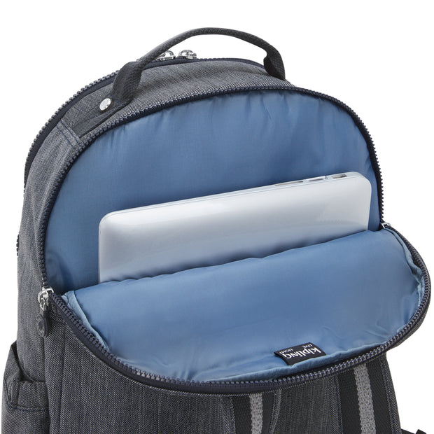 حقيبة ظهر كبيرة من KIPLING (مع حجرة للكمبيوتر المحمول) للجنسين مارين مارين سيول لاب - I6828-58C