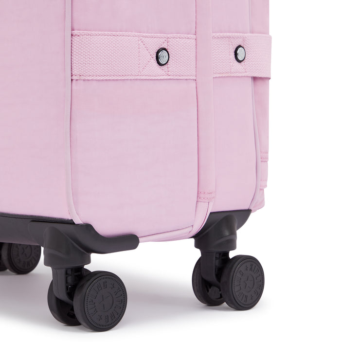 حقيبة KIPLING ذات عجلات متوسطة الحجم أنثى وردية اللون متفتحة M - I6918-R2C