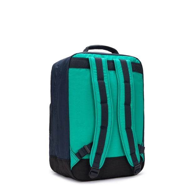 كيبلينج حقيبة ظهر كبيرة للجنسين أزرق أخضر Bl Scotty