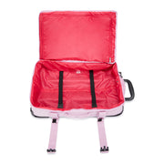 حقيبة KIPLING صغيرة بعجلات أنثى ذات أزهار وردية أفيانا S - I7294-R2C