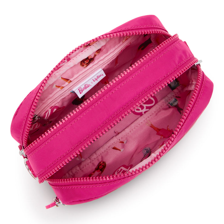 حقيبة KIPLING Barbie ™ Barbie Milda CrossBody Bag بحمالات كتف قابلة للفصل والتعديل أنثى Milda باللون الوردي - I7473-BA2