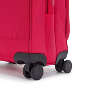 KIPLING دوّارة صغيرة بحجم المقصورة أنثى أنثوية ذات لون وردي وردي جديد يوري سبين S - I7504-T73