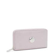 محفظة KIPLING كبيرة الحجم أنثوية فضي لامع إيمالي جديد - I7577-K6G