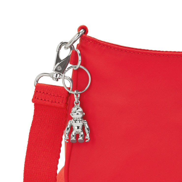 Kipling حقيبة كتف صغيرة (مع حزامين قابلين للفصل) أنثى حزب الوردي باكا لوري
