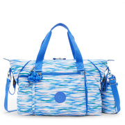 حقيبة أطفال كبيرة KIPLING (مع حصيرة تغيير) حقيبة أطفال زرقاء مخففة من نوع Blue Art M