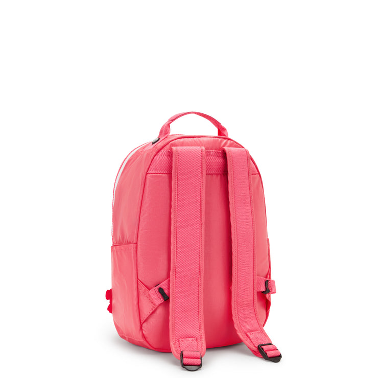 حقيبة ظهر صغيرة (مع حماية للكمبيوتر المحمول) من كيبلينج أنثى Lively Pink Seoul S - I7743-B1R