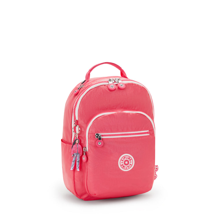 حقيبة ظهر صغيرة (مع حماية للكمبيوتر المحمول) من كيبلينج أنثى Lively Pink Seoul S - I7743-B1R