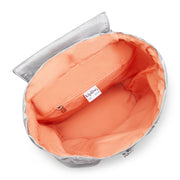 حقيبة ظهر صغيرة برباط صغير برباط من KIPLING مع جيوب أمامية أنثوية فضي غلام أنتو S - I7751-K2E