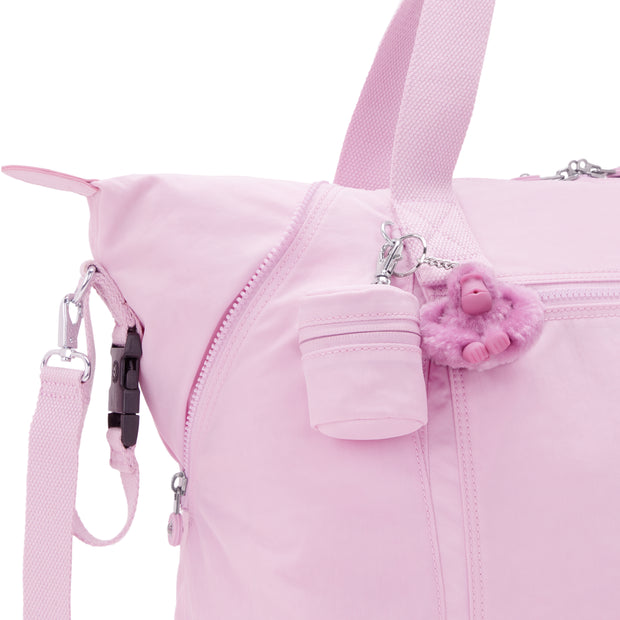 حقيبة أطفال كبيرة من KIPLING (مع حصيرة تغيير) أنثى تزهر الوردي آرت إم حقيبة أطفال