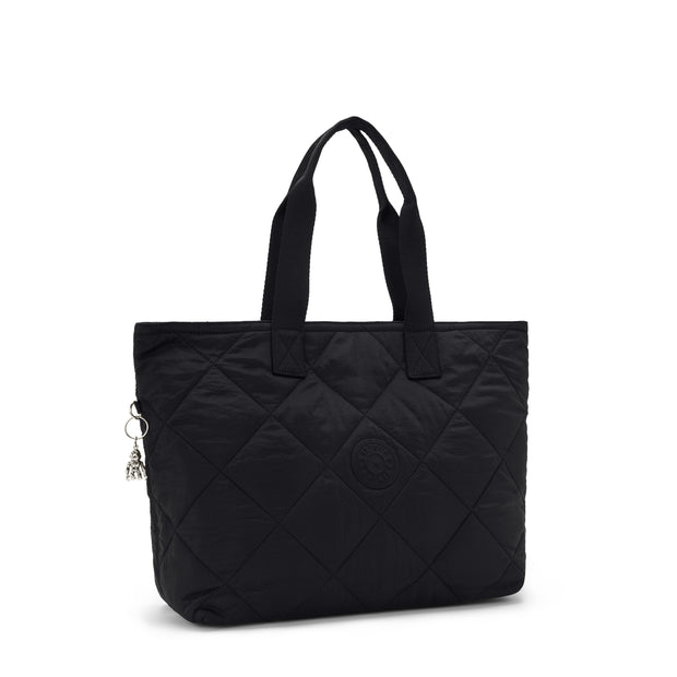 حقيبة KIPLING كبيرة مع حجرة للكمبيوتر المحمول أنثى كوزميك أسود كوزميك Ql Colissa - I7845-95R