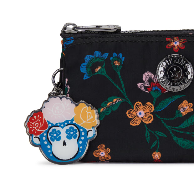 Kipling محفظة كبيرة أنثى فريدا كاهلو الأزهار الإبداع L