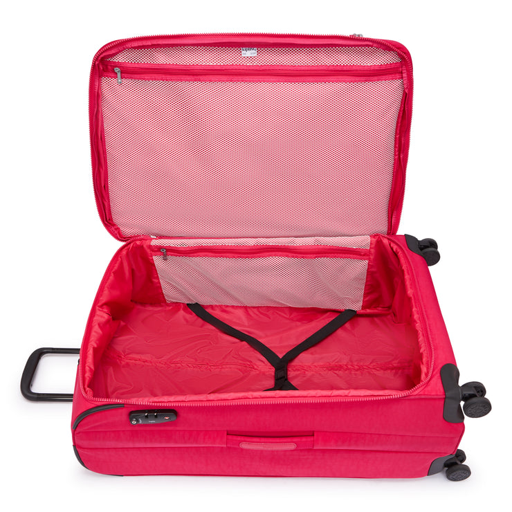 KIPLING دوّارة كبيرة قابلة للتوسيع أنثى أنثوية باللون الوردي يوري سبين L - I7930-T73