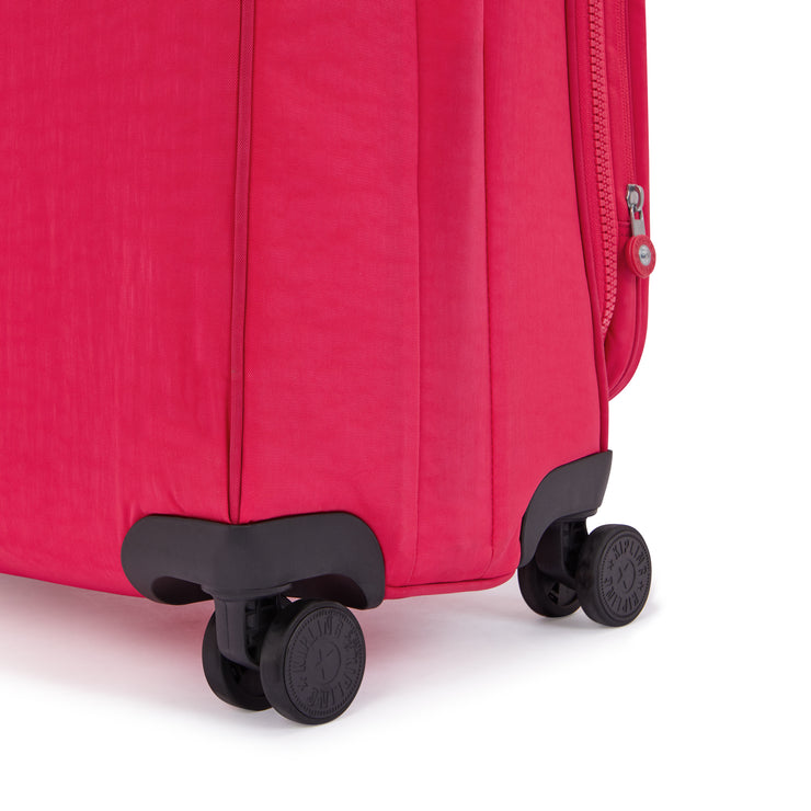 KIPLING دوّارة كبيرة قابلة للتوسيع أنثى أنثوية باللون الوردي يوري سبين L - I7930-T73