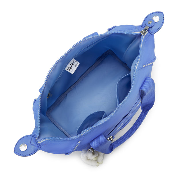 KIPLING Small handbag (with removable shoulderstrap) Female Cocktail Blue Art Mini 01327-87S