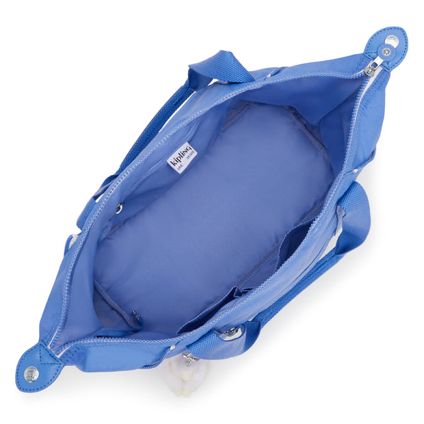 KIPLING Medium tote (with removable shoulderstrap) Female Cocktail Blue Art 10619-87S