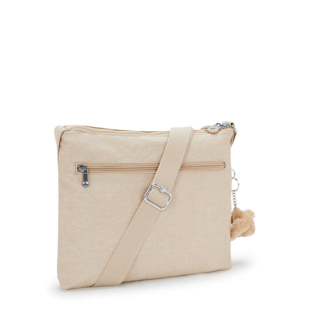 KIPLING Medium crossbody Female Sparkled Beige Alvar 12472-5DV