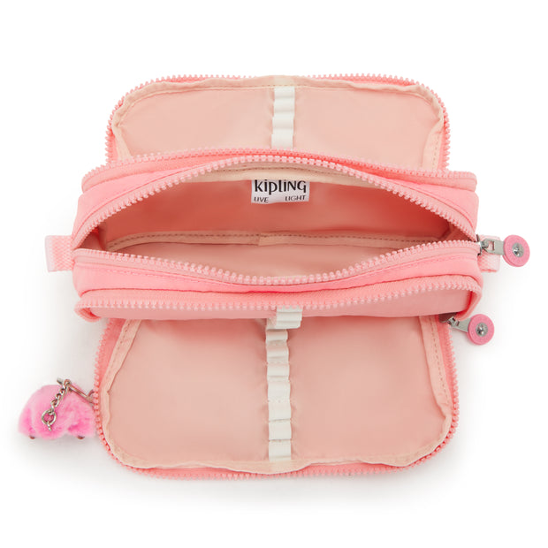 KIPLING Large pencase Female Coral Sea Gitroy 13564-24O