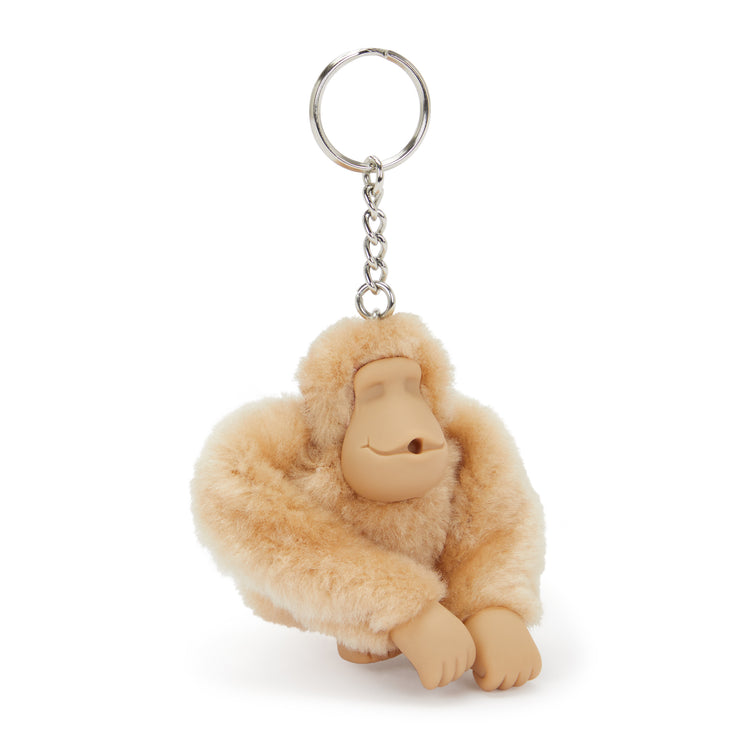 KIPLING Pack of 10 Medium monkey keyhangers Unisex Early Tan Monkeyclip M 16479-7CN