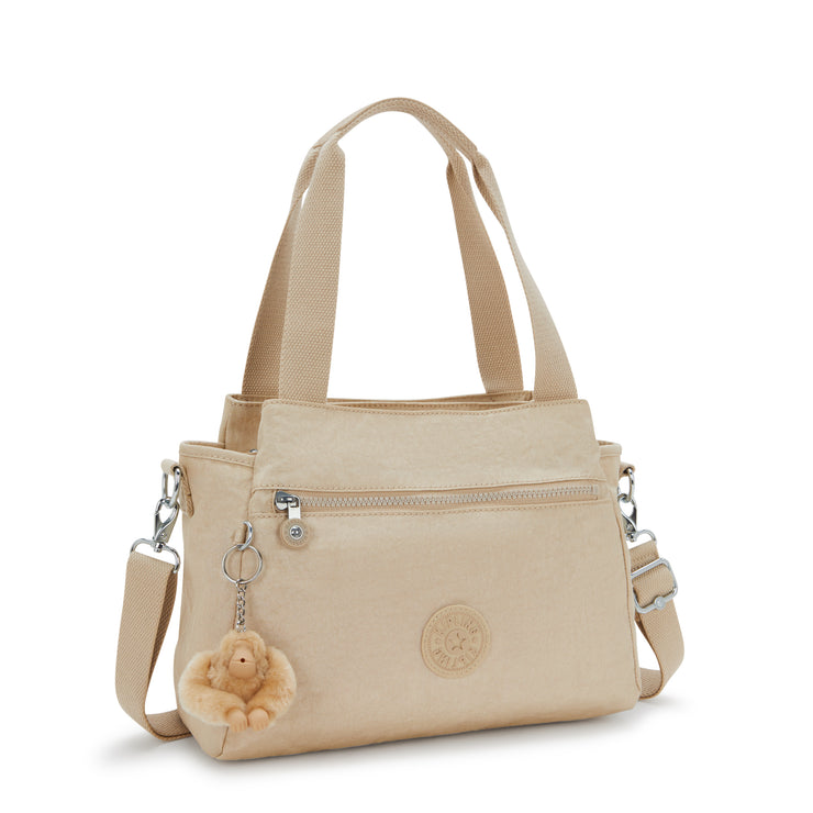 KIPLING Medium shoulderbag (with removable shoulderstrap) Female Sparkled Beige Elysia 43793-5DV