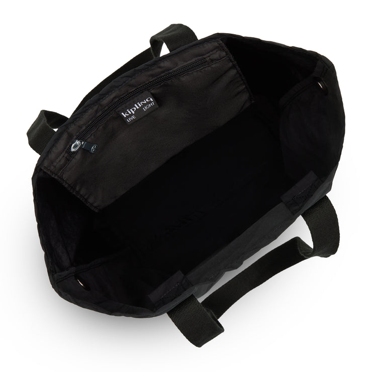 KIPLING Medium foldable tote Female Black Hip Hip Hurray 5 I1572-RT0