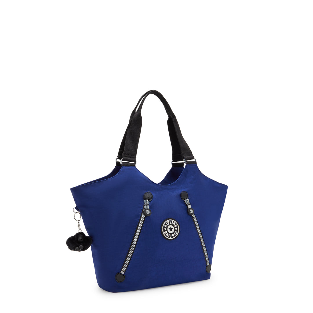 KIPLING Medium Tote with Zipped Closure Female Rapid Navy New Cicely -