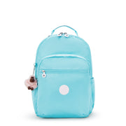 KIPLING Large backpack (with laptop compartment) Female Mermaid Emboss Seoul Lap I2932-62H